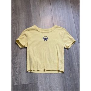 Yellow Hollister Tee